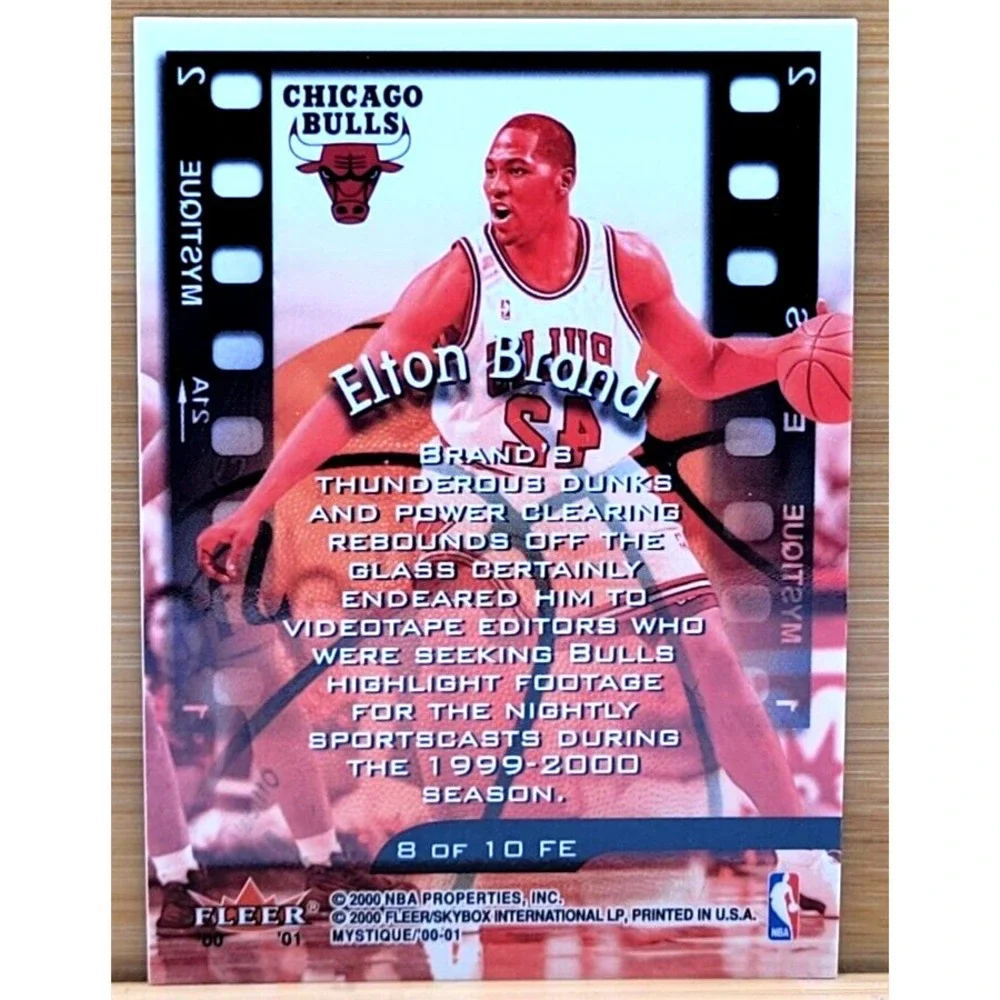 2000-01‎ FLEER MYSTIQUE ELTON BRAND FILM AT 11 INSERT